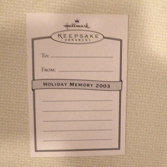 NEW 2003 HALLMARK KEEPSAKE ORNAMENT WAITING FOR SANTA TEA LIGHT CANDLEHOLDER SET - Picture 14 of 15